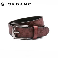 Giordano Men Belts Quality Split Leather Belts Waterproof Metal Buckle thumbnail