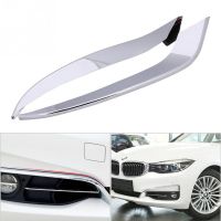 2pcs Front Fog Lamp Strips EyeLid Trim for BMW 3 SERIES GT F34 2013-2017 Car Accessories