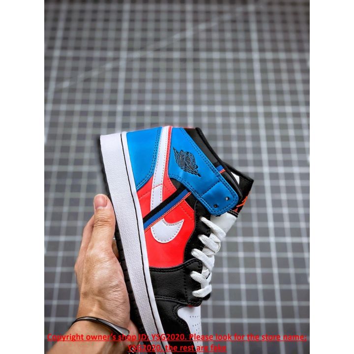 hot-original-nk-ar-j0dn-1-mid-game-time-black-red-blue-basketball-shoes-skateboard-shoes-free-shipping