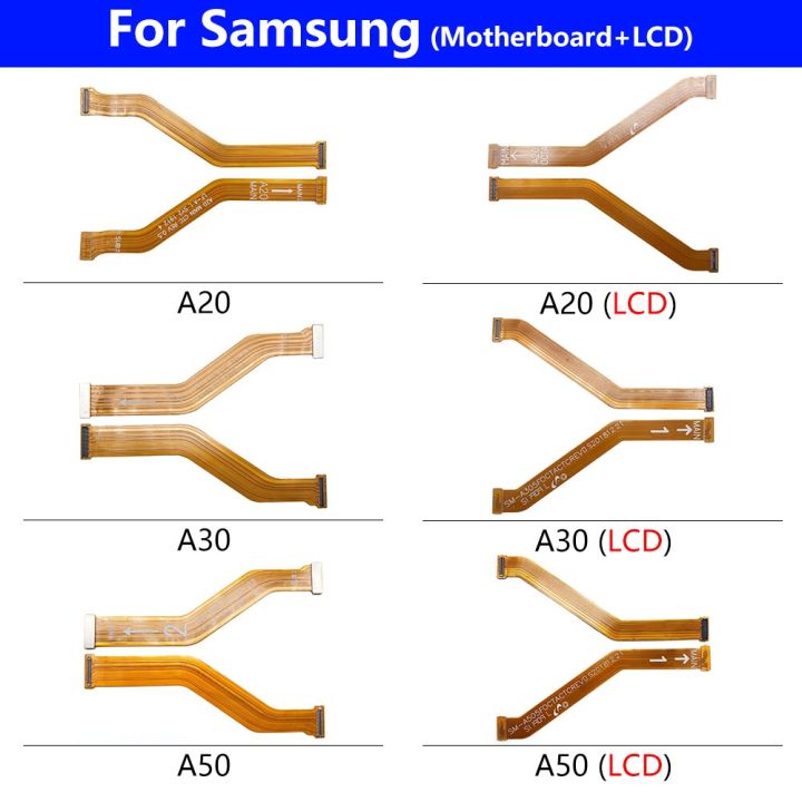 ใหม่เหมาะสำหรับ-samsung-galaxy-a10-a20-a30-a40-a50-a60-a70-a80เมนบอร์ดเมนบอร์ด-a90เมนบอร์ด-fpc-จอ-lcd-เชื่อมต่อเมนบอร์ดเมนบอร์ดเฟล็กซ์