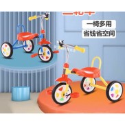 Xe đạp 3 bánh cầu vồng - cho bé từ 1-4 tuổi