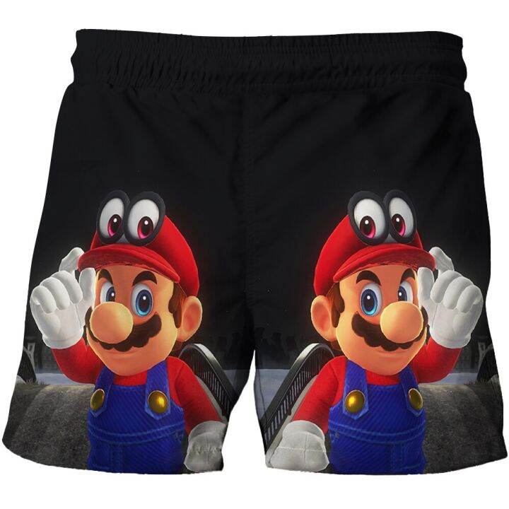 super-mario-bros-shorts-clothing-beach-shorts-printed-t-shirts-funny-mens-shorts-baby-beach-clothing