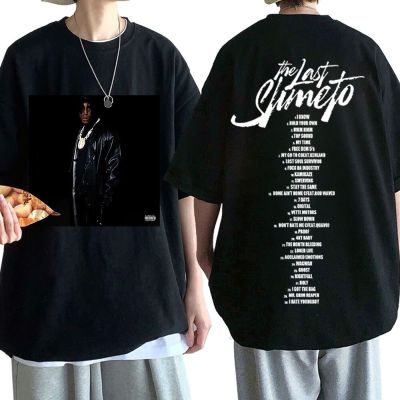 Rapper YoungBoy ไม่เคยยากจนอีกครั้ง T เสื้อ2022ใหม่เพลงอัลบั้ม The Last Slimeto กราฟิกพิมพ์เสื้อยืด Hip Hop Streetwear tees