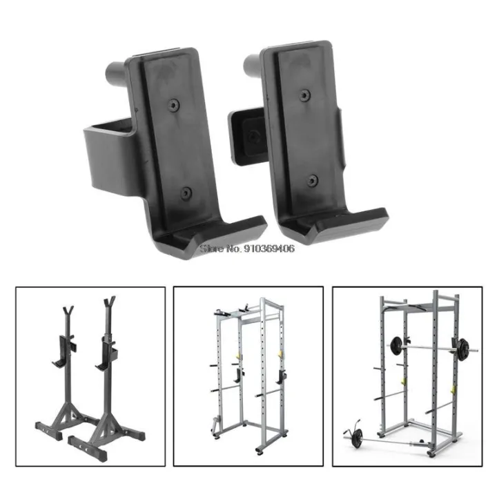 Squat Rack J Hook Safety Barbell Holder For Power Rack/Weight Rack