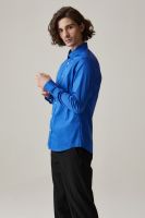 Modus Vibendi - Dress shitrs for male - type1 - fabric - blue - 1 piece