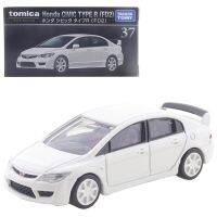 Takara Tomy Tomica 37 Honda Civic Typer (FD2) รถยนต์ Kids Toys มอเตอร์รถยนต์สำหรับโชว์รถโมเดลเหล็กสะสมแบบจำลองรถ