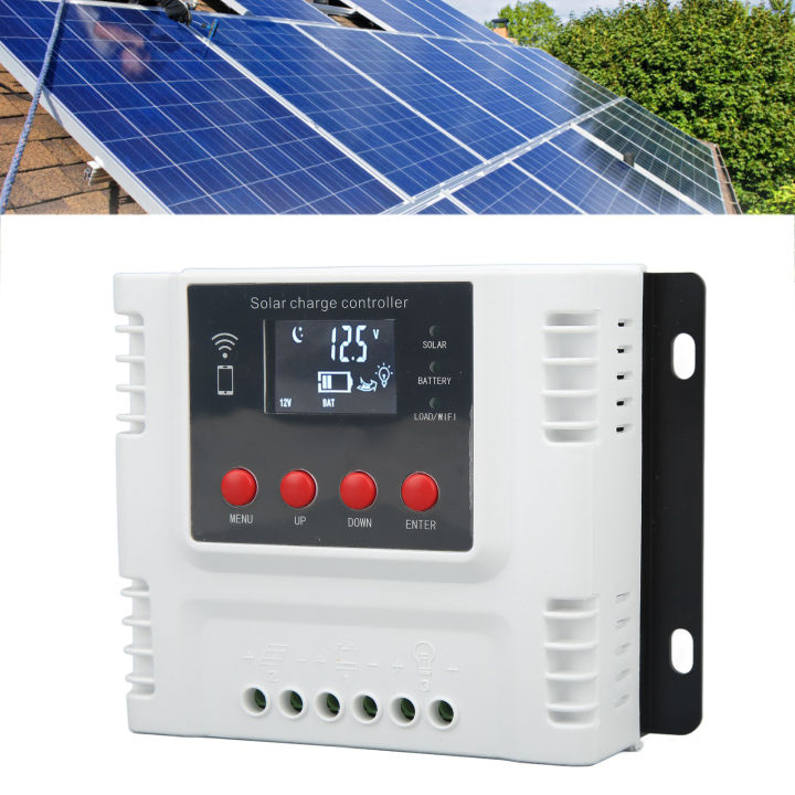 12V 24V 48V Solar Charge Controller Overcharge Protection Solar Panel ...