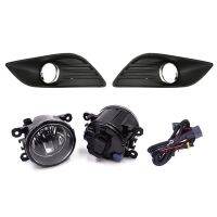 1 Pair Lower Bumper 2 Pcs Right &amp; Left Fog Light Grille + Lamp Kit for Ford Focus Sedan 4 Door 2009 2010 2011