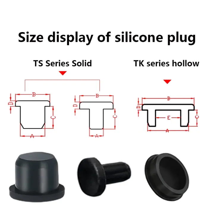 rubber-plug-silicone-inner-hole-stopper-eyelet-joint-waterproof-washer-protective-ring-threaded-plugs-cover-nut-cap-t-plug-round