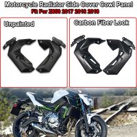 ✔✲ Fit For KAWASAKI Z650 Z 650 2017 18 2019 Motorcycle Accessories Fairing Part Left Right Radiator Cover Panel Radiator Side Cover