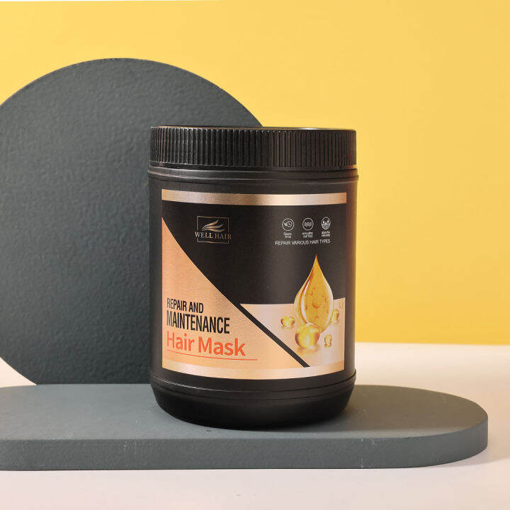 WELL HAIR WHH002 Repair And Maintenance Hair Mask 1000g. Lazada PH