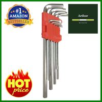 ประแจหกเหลี่ยม (รุ่นยาวพิเศษ) HACHI 9 ชิ้น/ชุดHEX KEY SET (EXTRA LONG) HACHI 9EA/SET **บริการเก็บเงินปลายทาง**