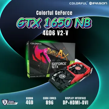 Geforce best sale 1650 6gb