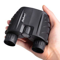 SkyGenius 10x25 Compact Binoculars for Adults, High Powered Binoculars Pocket for Concerts, Theater, Travel, BK4 Roof Prism FMC Lens Kid Binoculars for Bird Watching (0.53lb)