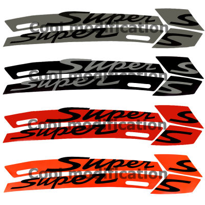 Motorcycle Body "Super" Stickers For Vespa GTS 300 GTS300 Super Sports Side Kit Case Graphic Decal Waterproof Modified Stickers