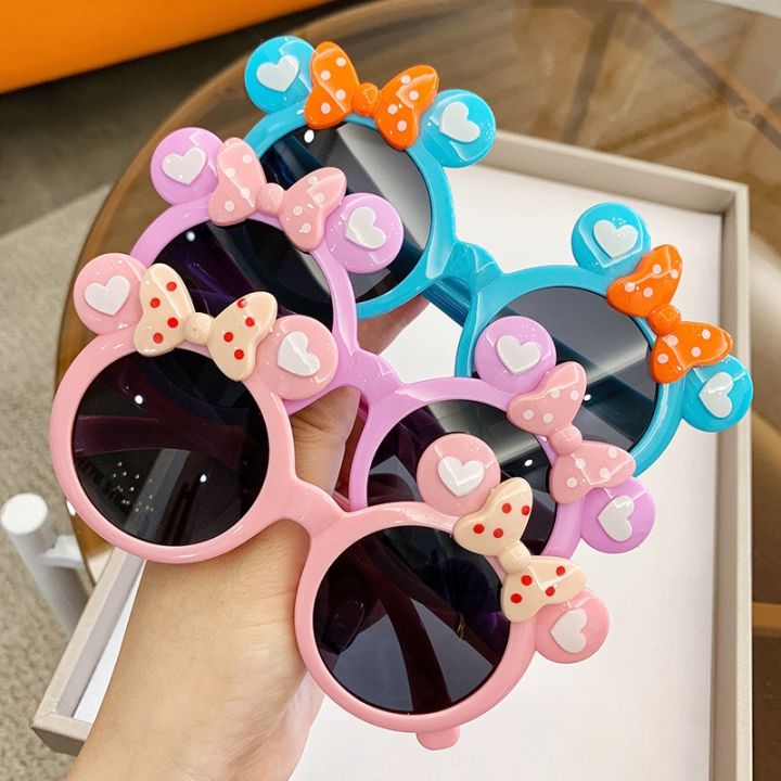 yf-2023-children-cartoon-sunglasses-boy-outdoor-protection-baby-bow-glasses-kid-uv400-eyewear
