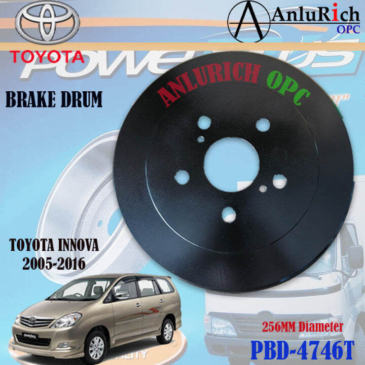 Brake Drum REAR TOYOTA INNOVA 20052016 424310K100 Lazada PH