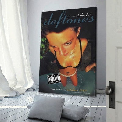 Nordic Pop Singer เพลงอัลบั้ม Deftones โปสเตอร์ Aesthetics Rapper Hip Hop Metro Boomin ผ้าใบพิมพ์ Wall Art Home Room Decor ของขวัญ New