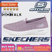 *[penghantaran Ekspres] ] Skechers_GOWALK รองเท้าแฟชั่น ระบายอากาศ สําหรับผู้หญิง