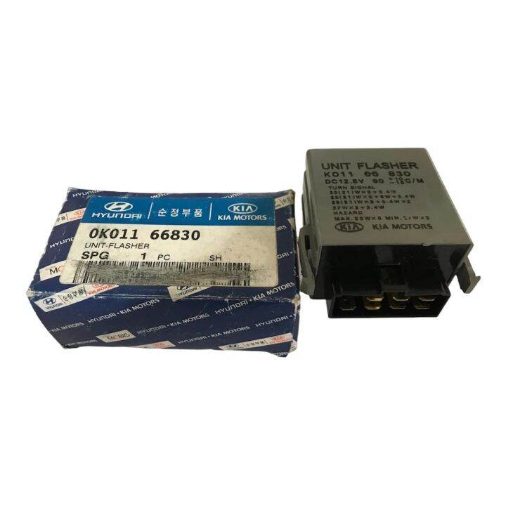 [ORIGINAL] 0K01166830 UNIT FLASHER KIA SPORTAGE 19932002 / 95550 ⚠ PLEASE SEND CHASSIS NUMBER