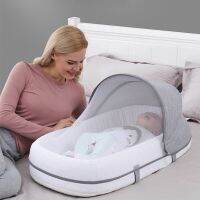 Baby Bed Cribs Borns Sleeping Nest Travel Beds Foldable Babynest Mosquito Net Bassinet Infant Basket سرير اطفال كبير