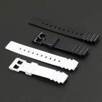 ₪ﺴ✸ Watch accessories Bright light resin strap pin buckle For Casio LRW-200H men and women waterproof sports rubber black strap