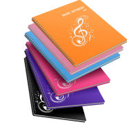 Mayitr 40 Pages Piano Score Folder A4 Sheet Music Folder Practice Clip Expanded Piano Score Bag Accessories