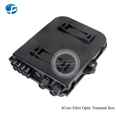 New 8 Core Fiber Optic Distribution Uncut Cable Port Outdoor 1:8 Splitter Nap Box SCAPC Free Shipping