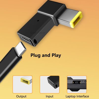 ส่วนลดจำกัดเวลา100W ชนิด USB C ถึง Dc สายเชื่อมต่อสัญญาณพลังงาน USB C เพื่อแล็ปท็อปแบบใช้ได้ทั่วไปปลั๊กอะแดปเตอร์พลังงานสำหรับโน๊ตบุ๊ค Lenovo Asus