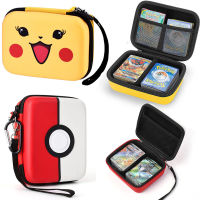 Holds 400+ Pokemon Cards Boxes Storage Bag POKEMON Letters VMAX TCG Card Case Game Collection Capacity Kids Toys Christmas Gift