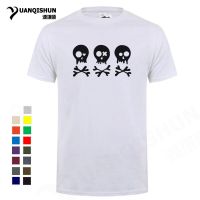 Funny Skull Brothers T shirt Humor Three skull expression T-shirts BoutiqueMen Tshirt Tshirt Unisex Short sleeves Tees XS-4XL-5XL-6XL