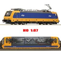 ROCO รถไฟแบบจำลอง73662 HO 1/87 BR 186, NS รถยนต์ไฟฟ้าไฟฟ้า DC อนาล็อกเวอร์ชันรถไฟของเล่น