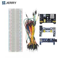 【YD】 MB-102 MB102 Breadboard 400 830 Solderless PCB Bread Board Test Develop Dupont line for arduino laboratory SYB-830