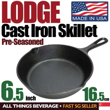 Lodge 8 Pre-Seasoned Cast Iron Flat Grill Press LGPR3