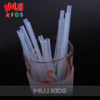 muikids หลอดดูดน้ำ ทรงกลม และหรงหัวใจ หลอดซิลิโคน รักโลก หลอดดูดน้ำ