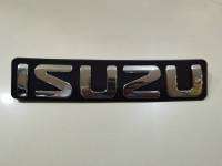 isuzu ป้ายโลโก้หน้ากระจัง isuzu d-max ปี 2012 2013 2014 2015 2016 2017 2018  สีชุบโครเมี่ยม**งานเทียบแท้ศูนย์**** **จบในร้านเดียว**