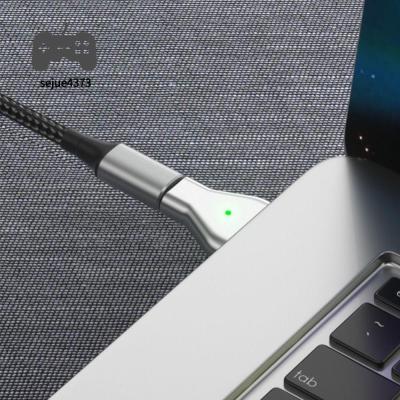 SEJUE4373 5A Type-C ตัวเมียเป็น Magsafe 2อะแดปเตอร์18.5V ~ 20V PD ชิป USB อะลูมินัมอัลลอยแปลงค่าใช้จ่าย C สำหรับแล็ปท็อป/ทีวี/มอนิเตอร์/โปรเจคเตอร์