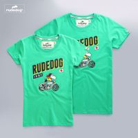 Rudedog เสื้อยืดชาย รุ่น มอไซด์19 เขียว (ราคาต่อตัว)