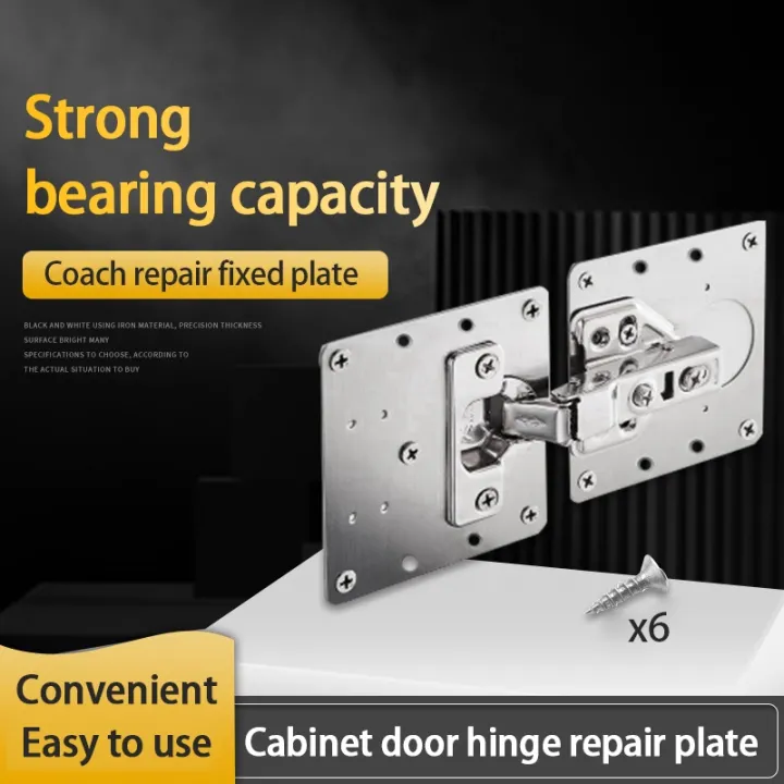 furniture-hinge-repair-plate-stainless-steel-foldable-table-cabinet-door-hinger-cupboard-wardrobe-door-drawer-hinge-accessories