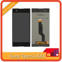 5.0 "ต้นฉบับสำหรับ Sony Xperia XA1 G3121 G3112 G3125 G3116 G3123ชิ้นส่วนจอสัมผัสแอลซีดีของเครื่องแปลงดิจิทัลสำหรับ Xperia XA1 LCD