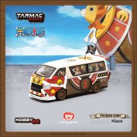 Tarmac Works X One Piece 1:64 Toyota Hiace Widebody One Piece Thousand Sunny Diecast Model Car