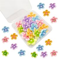 15pcs Colorful Flower Thumb Tacks Thumbnails Push Pins Decorative For Photos Wall Maps Bulletin Board Corkboards Office Supplies Clips Pins Tacks