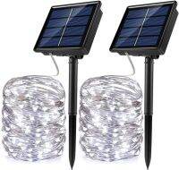 Led Outdoor Solar String Lights Fairy Holiday Christmas For Christmas, Lawn, Garden, Wedding, Party and Holiday(12Pack)