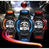 Waterproof Boys Digital LED Alarm Date Sports Wrist Watch