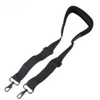 Shoulder Strap Belt 52inch Black Anti Slip Thick Durable with Metal Hooks Padded for Camera Briefcase Luggage Bag Laptop