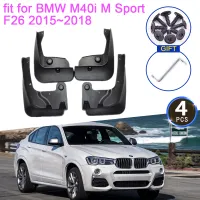 4x สำหรับ BMW M40i M Sport F26 2015 2016 2017 2018 Mudguards Flare Mud Flaps Guard Splash ด้านหน้าด้านหลังล้อกันชนรถอุปกรณ์เสริม