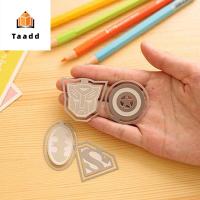 TAADD ที่คั่นหนังสือสำหรับเด็ก,เครื่องเขียนการ์ตูนซูเปอร์แมนวีรบุรุษลีกที่คั่นหนังสือฉลุ