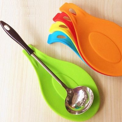 【CW】✷  Color 1PC Silicone Insulation Resistant Placemat Drink Glass Coaster Tray