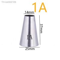 ▥☼ 1A Large Size Round Metal Cake Cream Decoration Tip Stainless Steel Piping Icing Nozzle Pastry Tools Baking Tools