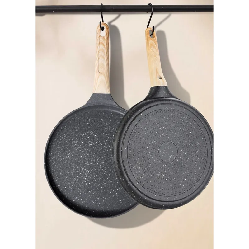 Melissa Crepe Pan, 10inch Skillet Pan for Dosa Tawa Omelette Tortillas Crispy Pancake B094TZ5P4G